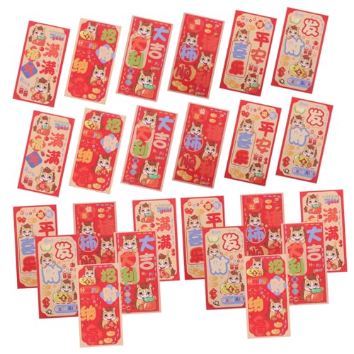 VILLCASE 90 Stück Teiliges Chinesische Neujahrsumschläge Pferdejahr Rote Glücksgeldumschläge für Frühlingsfest Hochzeiten Geburtstage mit Künstlerischem Design und Festlicher Stimmung VILLCASE 90 Stück Teiliges Chinesische Neujahrsumschläge Pferdejahr Rote Glücksgeldumschläge für Frühlingsfest Hochzeiten Geburtstage mit Künstlerischem Design und Festlicher Stimmung von VILLCASE
