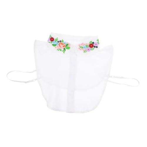 VILLCASE Abnehmbarer Damen Fake Kragen aus Atmungsaktivem Polyester Eleganter Spitzen krageneinsatz Vielseitig Kombinierbar Modischer Weißer Blusen kragen für Stilvolle Outfits VILLCASE Abnehmbarer Damen Fake Kragen aus Atmungsaktivem Polyester Eleganter Spitzen krageneinsatz Vielseitig Kombinierbar Modischer Weißer Blusen kragen für Stilvolle Outfits von VILLCASE