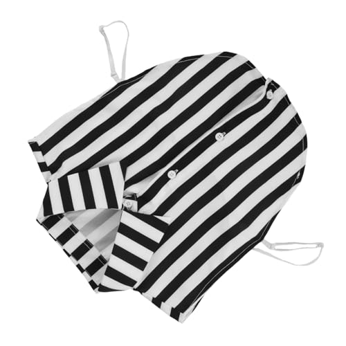 VILLCASE Abnehmbarer Damen Kragen Gestreift Falscher Hemdkragen Halbe Bluse mit Elegantem Streifenmuster Bequem und Langlebig Vielseitiges Modeaccessoire für Büro und Alltag VILLCASE Abnehmbarer Damen Kragen Gestreift Falscher Hemdkragen Halbe Bluse mit Elegantem Streifenmuster Bequem und Langlebig Vielseitiges Modeaccessoire für Büro und Alltag von VILLCASE