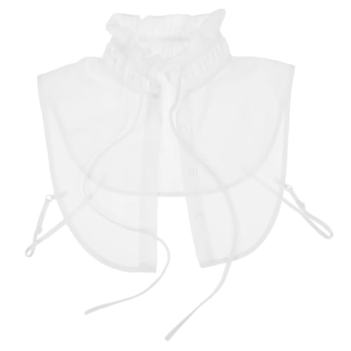 VILLCASE Abnehmbarer Falscher Damenkragen aus Weichem Material Vielseitiger Blusenkragen einsatz für Natürliches Aussehen Komfortabel und Modisch Passend für Damen shirts und Blusen VILLCASE Abnehmbarer Falscher Damenkragen aus Weichem Material Vielseitiger Blusenkragen einsatz für Natürliches Aussehen Komfortabel und Modisch Passend für Damen shirts und Blusen von VILLCASE