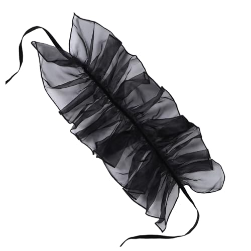 VILLCASE Abnehmbarer Organza Fake Stand Kragen für Damen Renaissance Cosplay Accessoire für Stilvolle Outfits und Partys von VILLCASE