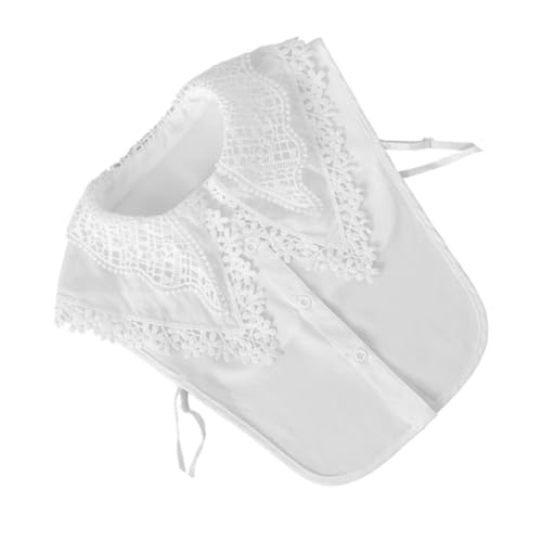 VILLCASE Abnehmbarer Spitzen falscher Kragen Damen Atmungsaktiver Einsteckkragen aus Leichtem Chiffon Eleganter Einsatz für Blusen Shirts Vielseitiges Kostüm accessoire für Stilvolle VILLCASE Abnehmbarer Spitzen falscher Kragen Damen Atmungsaktiver Einsteckkragen aus Leichtem Chiffon Eleganter Einsatz für Blusen Shirts Vielseitiges Kostüm accessoire für Stilvolle von VILLCASE