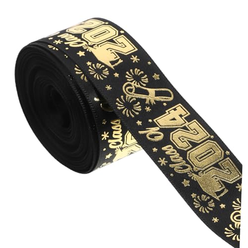 VILLCASE Abschlussfeier Geschenkband Schwarz Yards Breit Hochwertiges Dekorationsband für DIY Bastelarbeiten Hochzeiten Babypartys und Abschlusszeremonien VILLCASE Abschlussfeier Geschenkband Schwarz Yards Breit Hochwertiges Dekorationsband für DIY Bastelarbeiten Hochzeiten Babypartys und Abschlusszeremonien von VILLCASE