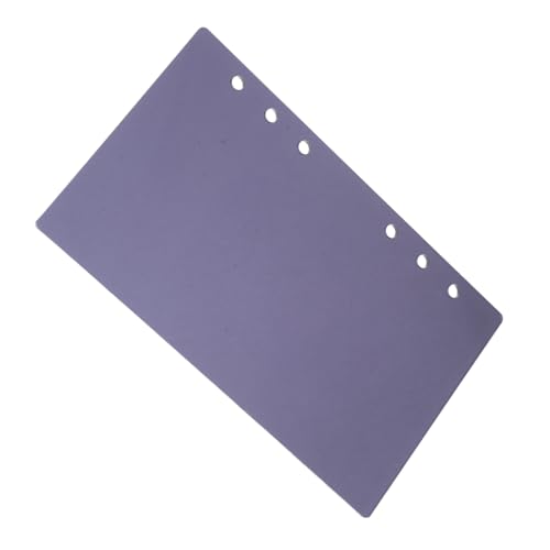 VILLCASE Acryl-notizbuchcover Nachfüllbar Lose Organizer Schutz für Büro Reise Vielseitig Einsetzbar Robust Transparent von VILLCASE