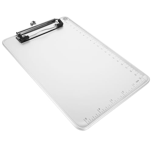 VILLCASE Aluminium Klemmbrett mit Oberfläche Schreibboard für Schule Büro und Medizinische Anwendungen Leicht und Handlich von VILLCASE