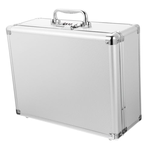 VILLCASE Aluminiumlegierung Tragetasche mit Robuste Aufbewahrungsbox für Geschäftsreisen Praktische Handhabung und Stauraum Lösung VILLCASE Aluminiumlegierung Tragetasche mit Robuste Aufbewahrungsbox für Geschäftsreisen Praktische Handhabung und Stauraum Lösung von VILLCASE