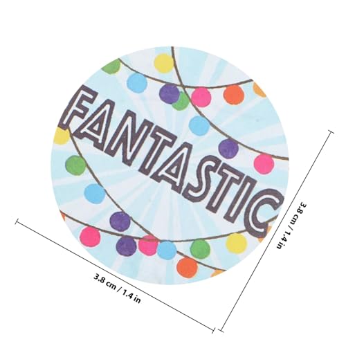 VILLCASE Belohnungsaufkleber Rund Selbstklebend Starke Haftung Motivationssticker für Schule Geschenke und Verhaltenserziehung VILLCASE Belohnungsaufkleber Rund Selbstklebend Starke Haftung Motivationssticker für Schule Geschenke und Verhaltenserziehung von VILLCASE