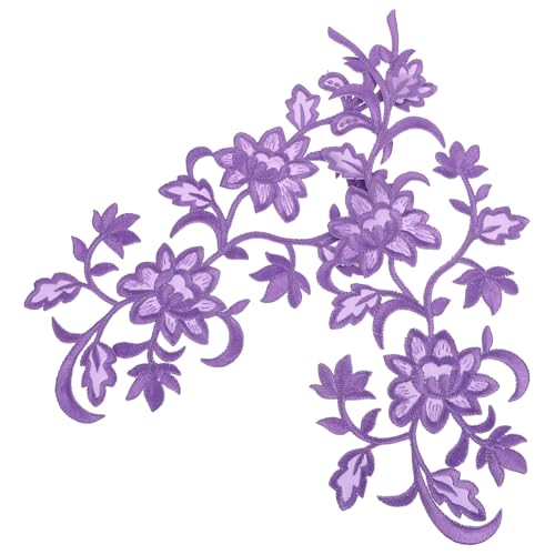 VILLCASE Bestickte Blumenapplikationen zum Aufbügeln Langlebige Detailreiche Stickerei für Kleidung Hochzeitskleider Rucksäcke Jeans und Diy-dekorationen Vielseitig Einsetzbar Verschiedenen von VILLCASE