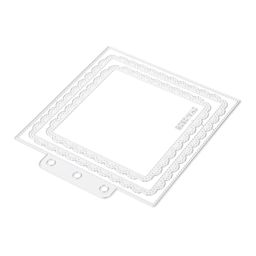 VILLCASE Carbonstahl Stanzformen für Scrapbooking und Kartenherstellung Prägeschablonen für Diy Handwerksprojekte Leicht und Tragbar für Kreative Gestaltung von VILLCASE