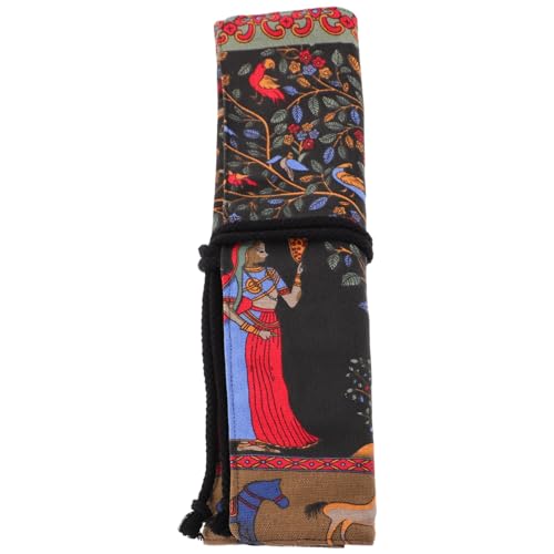 VILLCASE Crochet Hook Organizer Tasche für Stricknadeln Multifunktionale Aufbewahrungstasche für Häkelwerkzeuge mit Fächern Strapazierfähig und Wiederverwendbar für Strickliebhaber von VILLCASE
