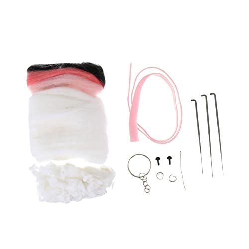 VILLCASE Diy Needle Felt Kit für Anfänger Handgefertigtes Alpaka Filzen Wollfilzset mit Hochwertigem Material Puppe zum Basteln und Dekorieren für Bastelfans VILLCASE Diy Needle Felt Kit für Anfänger Handgefertigtes Alpaka Filzen Wollfilzset mit Hochwertigem Material Puppe zum Basteln und Dekorieren für Bastelfans von VILLCASE