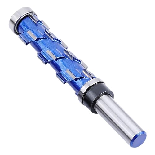 VILLCASE Doppellager Router Bit für Präzise Trimmfräse Vollhartmetall Cutter für Holzarbeiten Einfacher Austausch Vielseitig Einsetzbar für Verschiedene Projekte VILLCASE Doppellager Router Bit für Präzise Trimmfräse Vollhartmetall Cutter für Holzarbeiten Einfacher Austausch Vielseitig Einsetzbar für Verschiedene Projekte von VILLCASE