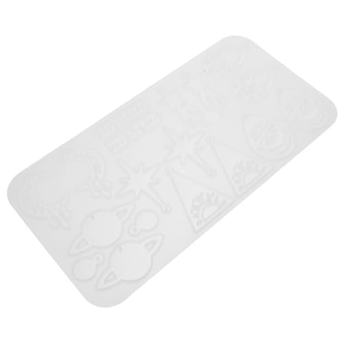 VILLCASE Epoxidharz Silikonformen für Schmuck DIY Stern Mond Ohrringe Anhänger Geometrische Resin Moulds für Schlüsselanhänger und Halsketten Basteln von VILLCASE