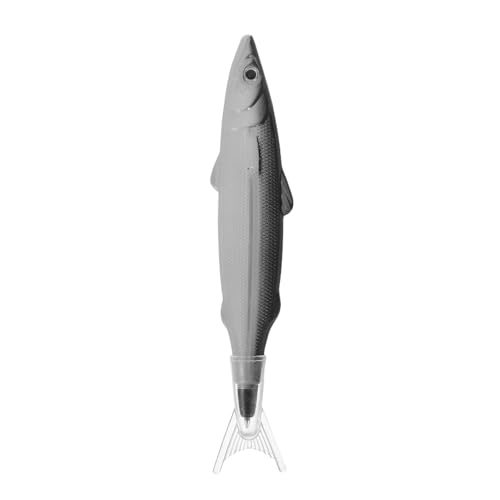 VILLCASE Fischballstift Lustiger Fischstift kreativer Fischballpoint Pen Fischgehege Fisch Kugelschreiber Tierform Stift Partygeschenke zum Angeln einzigartiger Kugelschreiber Plastik Grey VILLCASE Fischballstift Lustiger Fischstift kreativer Fischballpoint Pen Fischgehege Fisch Kugelschreiber Tierform Stift Partygeschenke zum Angeln einzigartiger Kugelschreiber Plastik Grey von VILLCASE