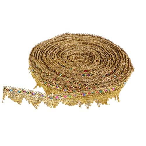 VILLCASE Glitzerndes Spitzenband für Hochzeitskleidung DIY Kostüme Geschenkverpackungen und Partydekorationen von VILLCASE