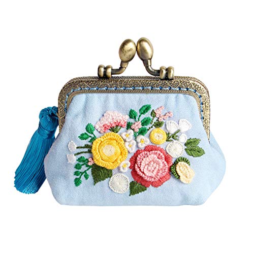 VILLCASE Handgemachter Stickbeutel Stoff für Anfänger Diy Stickerei für Zuhause für Frauen Stickwerkzeuge Langlebig und Sicher Hochwertiger VILLCASE Handgemachter Stickbeutel Stoff für Anfänger Diy Stickerei für Zuhause für Frauen Stickwerkzeuge Langlebig und Sicher Hochwertiger von VILLCASE