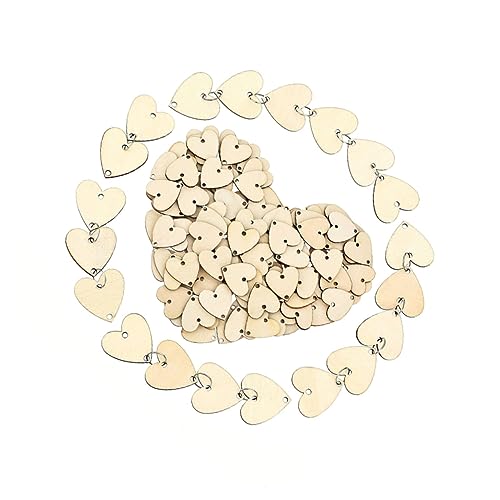 VILLCASE Einzigartige Herzförmige Holzscheiben 100-teiliges Set Mit Eisen Für Hochzeitsdekorationen VILLCASE Einzigartige Herzförmige Holzscheiben 100-teiliges Set Mit Eisen Für Hochzeitsdekorationen von VILLCASE