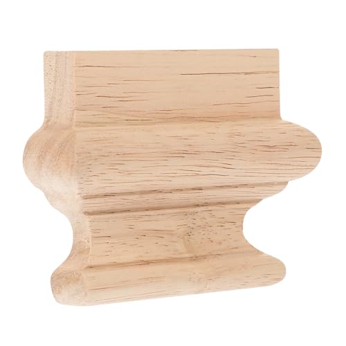 VILLCASE Holzgeschnitzte Möbelapplikation Europäischer Stil Korbelform Unlackiert Leichtgewichtig Für Tür und Schrankdekor Vintage Holzornament VILLCASE Holzgeschnitzte Möbelapplikation Europäischer Stil Korbelform Unlackiert Leichtgewichtig Für Tür und Schrankdekor Vintage Holzornament von VILLCASE