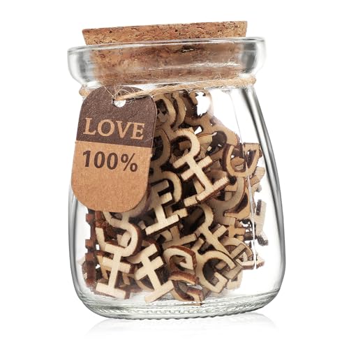 VILLCASE Hugs in A Jar Holz Dekoration Leichtes Langlebiges Valentinstag für Männer Frauen Jahrestag Verlobung Tischdeko aus Stabilem Kiefernholz VILLCASE Hugs in A Jar Holz Dekoration Leichtes Langlebiges Valentinstag für Männer Frauen Jahrestag Verlobung Tischdeko aus Stabilem Kiefernholz von VILLCASE
