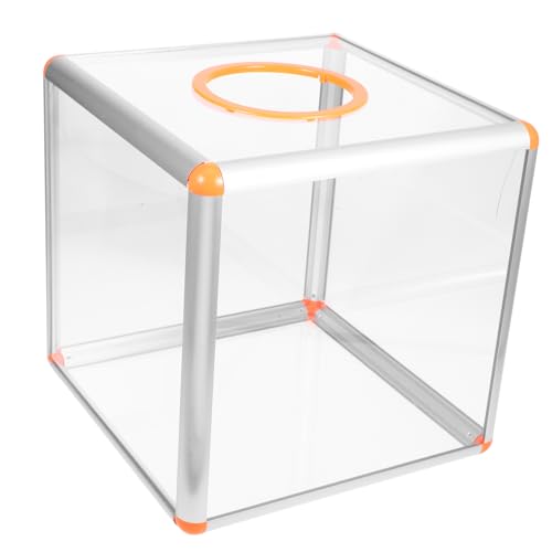 VILLCASE Kasten Tombola-boxen Ticketinhaber Multifunktions-lotteriehalter Lotteriefall Spende Zubehör Spendenfall Acryl VILLCASE Kasten Tombola-boxen Ticketinhaber Multifunktions-lotteriehalter Lotteriefall Spende Zubehör Spendenfall Acryl von VILLCASE