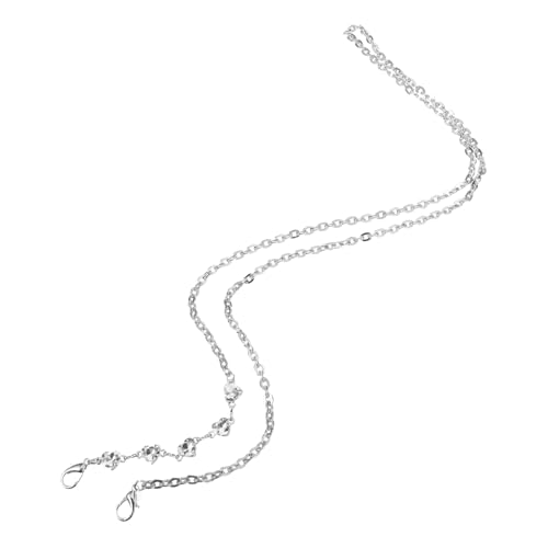 VILLCASE Kettenriemen für Handtaschen Metallkette mit Abnehmbarem Karabiner Schulterriemen für Unterarmtaschen und Geldbörsen Stilvolle Goldene Dekoration für Ersatzlösung für Defekte VILLCASE Kettenriemen für Handtaschen Metallkette mit Abnehmbarem Karabiner Schulterriemen für Unterarmtaschen und Geldbörsen Stilvolle Goldene Dekoration für Ersatzlösung für Defekte von VILLCASE
