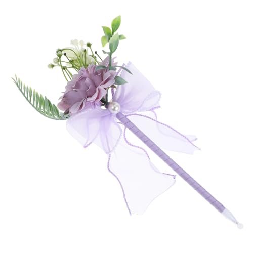 VILLCASE Kugelschreiber mit Künstlichem Blumenstrauß Eleganter Blumenstift mit Langem Griff als oder Dekoration für Besondere Anlässe Zarter Schreibstift mit Realistischem Design VILLCASE Kugelschreiber mit Künstlichem Blumenstrauß Eleganter Blumenstift mit Langem Griff als oder Dekoration für Besondere Anlässe Zarter Schreibstift mit Realistischem Design von VILLCASE