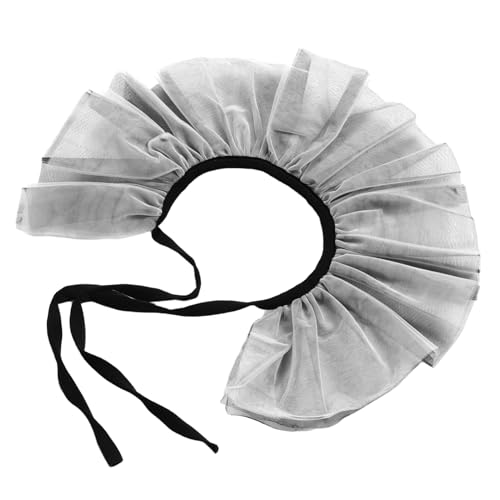 VILLCASE Layered Clown Fake Collar mit Abnehmbarem Mesh Kostümzubehör für Cosplay und Frühlings Sommer Outfits für Karneval und Bühnenauftritte von VILLCASE