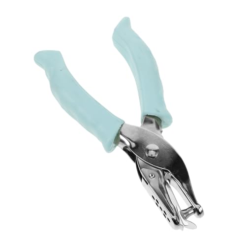 VILLCASE Lochzange Multifunktionale Lochstanze für Haushalt und Büro für Papier Karten und Bastelprojekte Ergonomisches Design Langlebig und Einfach zu Bedienen von VILLCASE