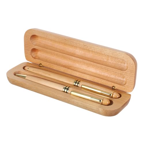 VILLCASE Luxus-füllfederhalter mit Feiner Spitze Ergonomischem Ahornholzgriff Graviert für Geschäftsmeetings Glattes Schreiben Geschenkbox Büro Künstlerbedarf VILLCASE Luxus-füllfederhalter mit Feiner Spitze Ergonomischem Ahornholzgriff Graviert für Geschäftsmeetings Glattes Schreiben Geschenkbox Büro Künstlerbedarf von VILLCASE