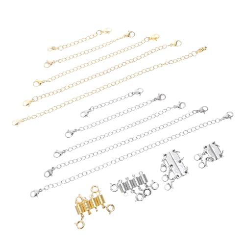 VILLCASE Magnetischer Schmuckverschluss Edelstahl Kettenverlängerer und Magnetverschluss für Halsketten und Armbänder Damen Modernes Zylindrisches Design Langlebig Sicher und Einfach zu VILLCASE Magnetischer Schmuckverschluss Edelstahl Kettenverlängerer und Magnetverschluss für Halsketten und Armbänder Damen Modernes Zylindrisches Design Langlebig Sicher und Einfach zu von VILLCASE