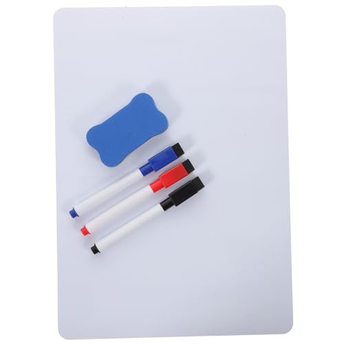 VILLCASE Magnetisches Whiteboard Notizblock mit Stift und Radierer Beschreibbare Magnettafel für Kühlschrank und Büro Langlebige Pet oberfläche Praktische Haushalts Zufällige Farbe VILLCASE Magnetisches Whiteboard Notizblock mit Stift und Radierer Beschreibbare Magnettafel für Kühlschrank und Büro Langlebige Pet oberfläche Praktische Haushalts Zufällige Farbe von VILLCASE