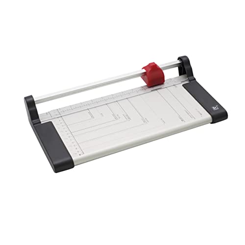 VILLCASE Manueller Papierschneider mit Schwerer Griffiger Basis Präziser Foto Gilotinenschneider Verstellbarer Führungslineal Sicherer Hebelschneider für Büro und Heimgebrauch VILLCASE Manueller Papierschneider mit Schwerer Griffiger Basis Präziser Foto Gilotinenschneider Verstellbarer Führungslineal Sicherer Hebelschneider für Büro und Heimgebrauch von VILLCASE