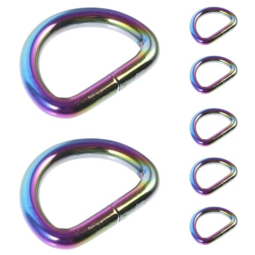 VILLCASE 10 Stück D - Geldbörsenschnallen Metall D Legierung D Geldbörsenzubehör VILLCASE 10 Stück D - Geldbörsenschnallen Metall D Legierung D Geldbörsenzubehör von VILLCASE