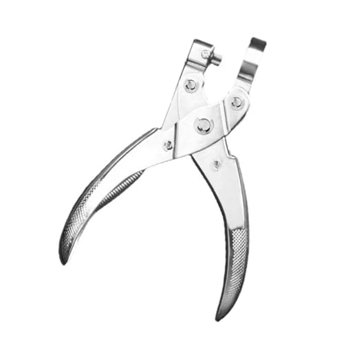 VILLCASE Metall locher Lochgröße Ergonomisch Langlebig für Papier Kunststoff Bastelarbeiten Büro Schulbedarf Multifunktionales Stanzgerät Geeignet für Geschenk Anhänger Scrapbook DIY von VILLCASE