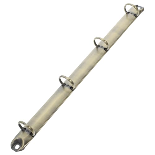 VILLCASE Metall ringbuch mechanismus Ersatz Innenring Loser Binder für DIY Notizbuch Dokumenten Organizer Tragbar Praktisch Elegant für Büro Reise von VILLCASE