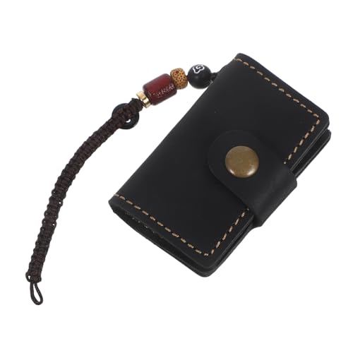 VILLCASE Mini Reise Notizbuch mit Abdeckung Tragbares Niedliches Tagebuch mit Seil für Schule und Büro für Notizen und Kreative Schreibideen von VILLCASE