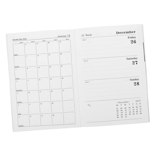 VILLCASE Monatsplaner mit Schillerndem PU Cover Tragbarer Kalender für Budget und Mahlzeitenplanung Notizbuch für Organisation Fitness Tracking und Schwangerschaftstagebuch VILLCASE Monatsplaner mit Schillerndem PU Cover Tragbarer Kalender für Budget und Mahlzeitenplanung Notizbuch für Organisation Fitness Tracking und Schwangerschaftstagebuch von VILLCASE