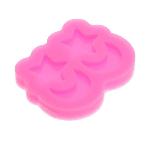 VILLCASE Mond Stern Form Diy Schmuckherstellung Gießharz Schlüsselanhänger Polymer Anhänger für Kreative Ohrringe und Anhänger von VILLCASE