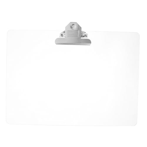 VILLCASE Nachrichtenordner Bürobedarf Clip Organizer Clip buro zubehör büro organizer schreibtafel Office-Dokumentenclip Aktenklammern aus Kunststoff Kühlschrankklammern PVC Transparent von VILLCASE