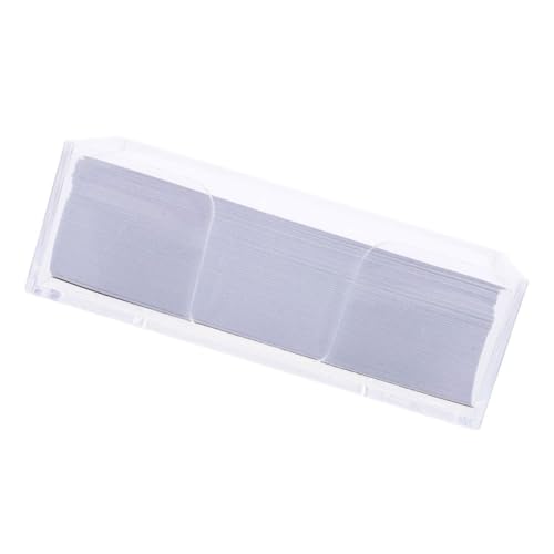 VILLCASE Non Sticky Memo Cube Weißes Notizpapier Glattes Schreibpapier Effizienter Zettelspender für Büro Lehrer Zuhause Selbstklebende Haftnotizen Alternative von VILLCASE