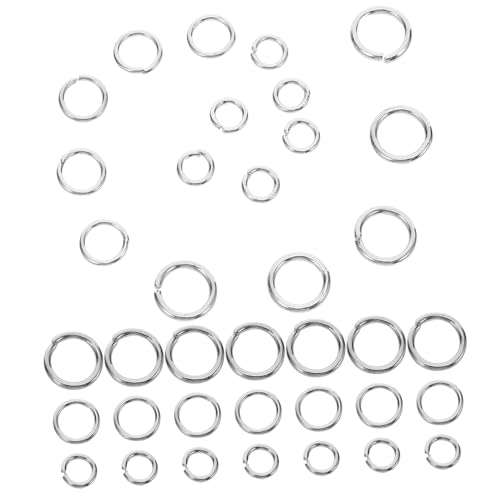 VILLCASE Öffnungsverbindungsring Schmuck Hängeringe Armband Biegeringe Biegeringe Zum Basteln Halsketten Verbindungsringe Creolen Zum Basteln Ohrringherstellung Verbindungsringe VILLCASE Öffnungsverbindungsring Schmuck Hängeringe Armband Biegeringe Biegeringe Zum Basteln Halsketten Verbindungsringe Creolen Zum Basteln Ohrringherstellung Verbindungsringe von VILLCASE