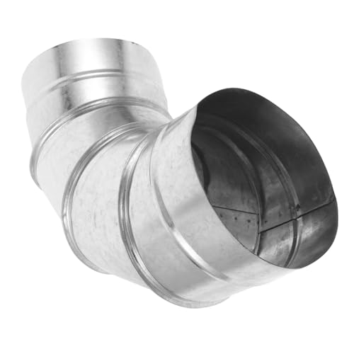 VILLCASE Ofenrohr Bogen Ofenrohr Bogen Edelstahl Kamin Rohrverbindung Für Küchenabzug Öl Dunstabzug Rohr Adapter Robust Und Vielseitig Für Lüftungssysteme von VILLCASE