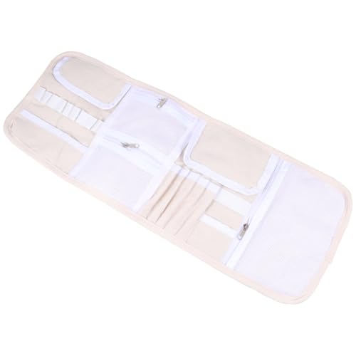 VILLCASE Owl Häkelnadel Aufbewahrungstasche Große Kapazität Baumwolle Organizer für Strick und Häkelwerkzeuge für Zuhause und Reisen Multifunktionale Tasche mit Mehreren Fächern von VILLCASE