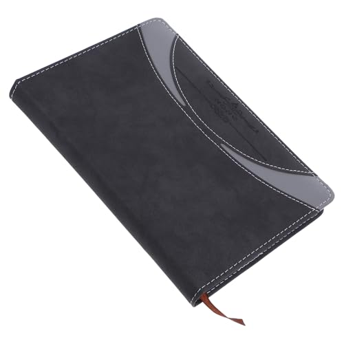 VILLCASE PU Notizbuch mit Monatsregister Tragbares Tagebuch für Büro Schule und Persönliche Nutzung Stilvolles Vielseitiges Planer Notizbuch für Termine und von VILLCASE