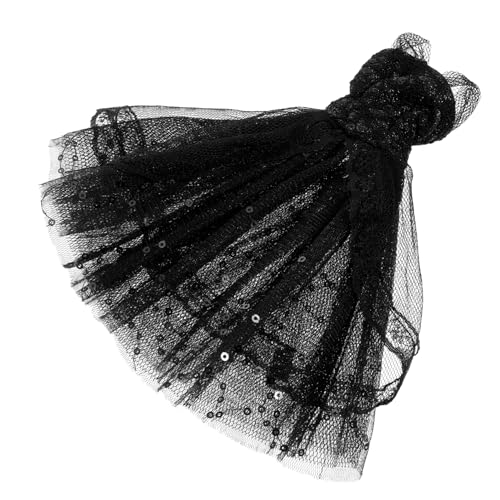 VILLCASE 30cm Puppe Dancewear Schwarz Ballett Outfit Baby Mädchen Party Kostüm Dress up Kleidung von VILLCASE