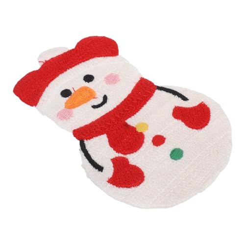 VILLCASE Schneemann Stickerei Aufnäher Weihnachts Patches für Kleidung Taschen und Diy Projekte für Reparaturen und Kreative Ideen Festliches Design für Winterferien VILLCASE Schneemann Stickerei Aufnäher Weihnachts Patches für Kleidung Taschen und Diy Projekte für Reparaturen und Kreative Ideen Festliches Design für Winterferien von VILLCASE