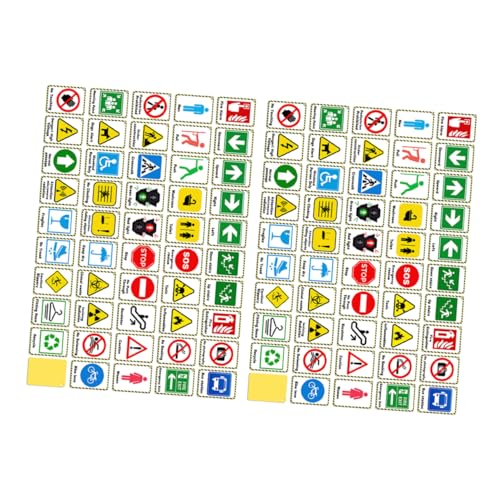 VILLCASE -Set Zeichen Kognitive Karten Für Kinder Frühkindliche Kognitive Bilder Karteikarten Zur Identifikation Tragbare wasserdichte Karteikarten von VILLCASE
