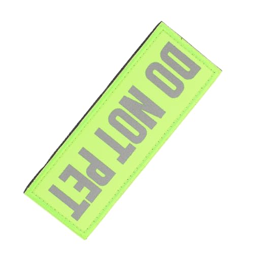 VILLCASE Sicherheitspatch für Weste Hundeweste Zubehör Professionelles Hundezubehör Hundeharness Zubehör Hundegeschirr Aufnäher Service-Hundemarke Diensthundewesten-Patch Nylon Light Green VILLCASE Sicherheitspatch für Weste Hundeweste Zubehör Professionelles Hundezubehör Hundeharness Zubehör Hundegeschirr Aufnäher Service-Hundemarke Diensthundewesten-Patch Nylon Light Green von VILLCASE