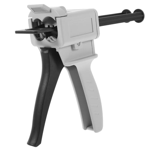 VILLCASE Spenderpistolen-Set 1:1, manuelle Applikatorpistolen, 50 ml Kartuschen, Epoxidspender, manuelle Panel-Bondingpistolen, AB-Kunststoffrohr von VILLCASE