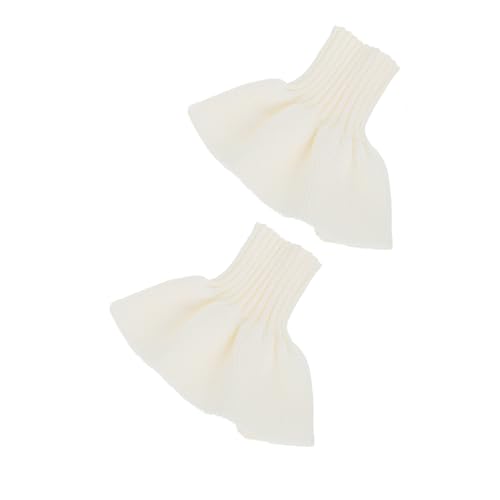 VILLCASE Strick Ärmelschoner Damen Weiß Weiche Gefälschte Manschetten Kleidung Accessoire Elegant und Hautfreundlich VILLCASE Strick Ärmelschoner Damen Weiß Weiche Gefälschte Manschetten Kleidung Accessoire Elegant und Hautfreundlich von VILLCASE